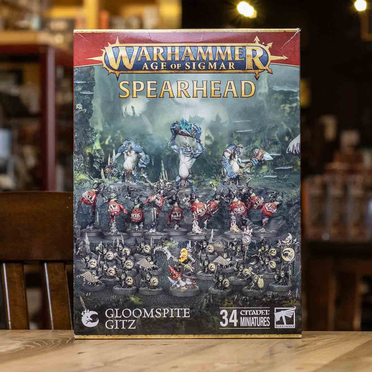 Warhammer AoS - Spearhead: Gloomspite Gitz - Bad Moon Madmob – Mox