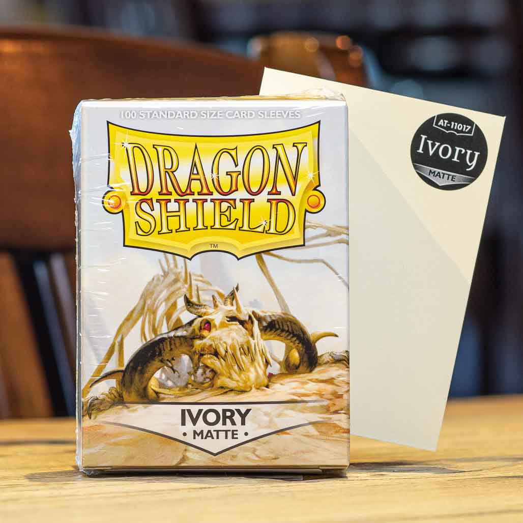 Dragon Shield 100ct Matte - Ivory Mox Boarding House Dragon Shield 100ct Matte - Ivory Mox Boarding House