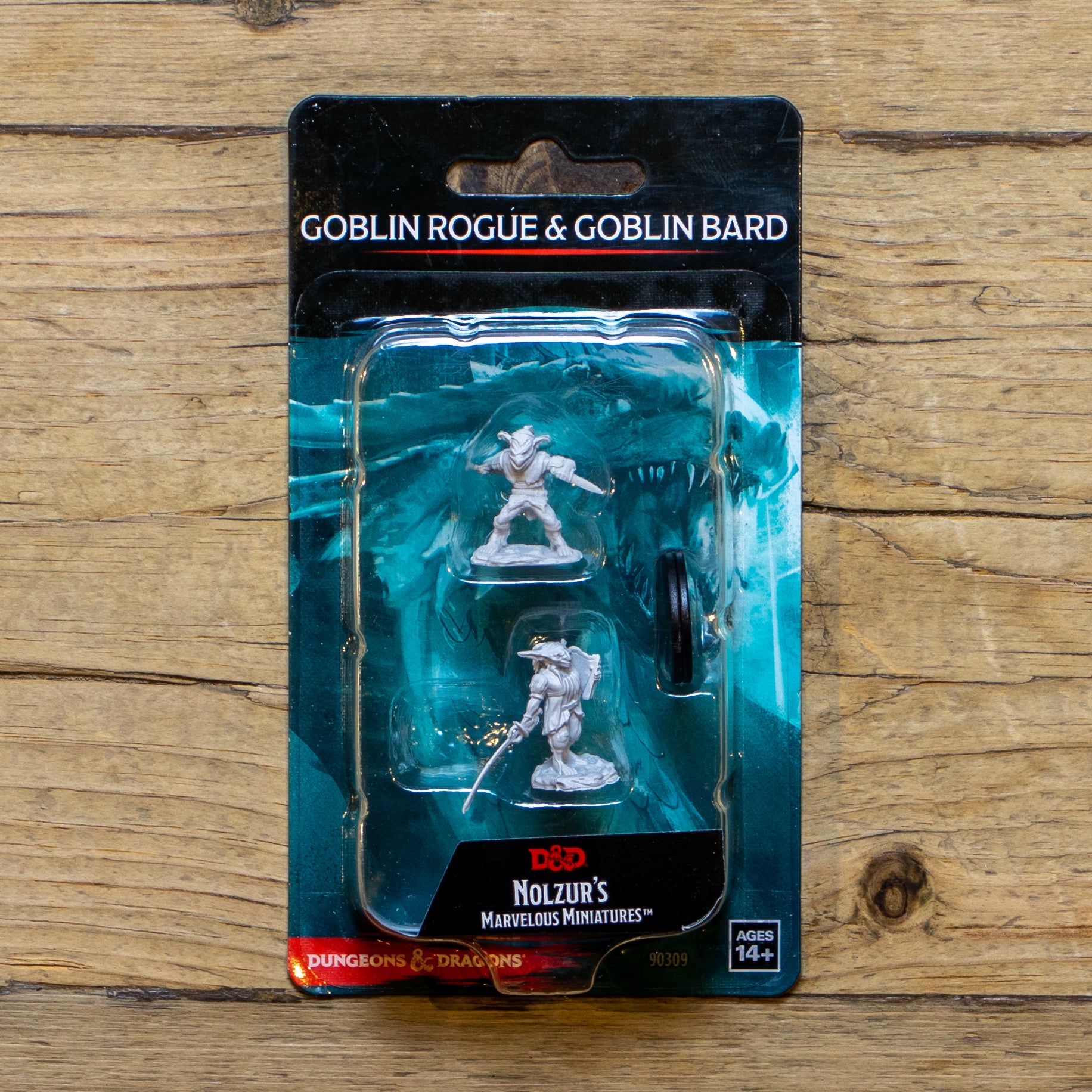 D&D Nolzur's Marvelous Miniatures - Goblin Rogue & Goblin Bard