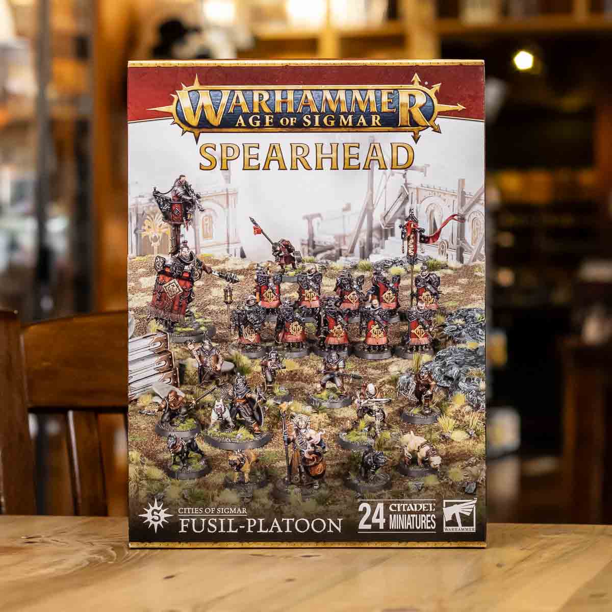 Warhammer AoS - Spearhead: Cities of Sigmar - Fusil-Platoon
