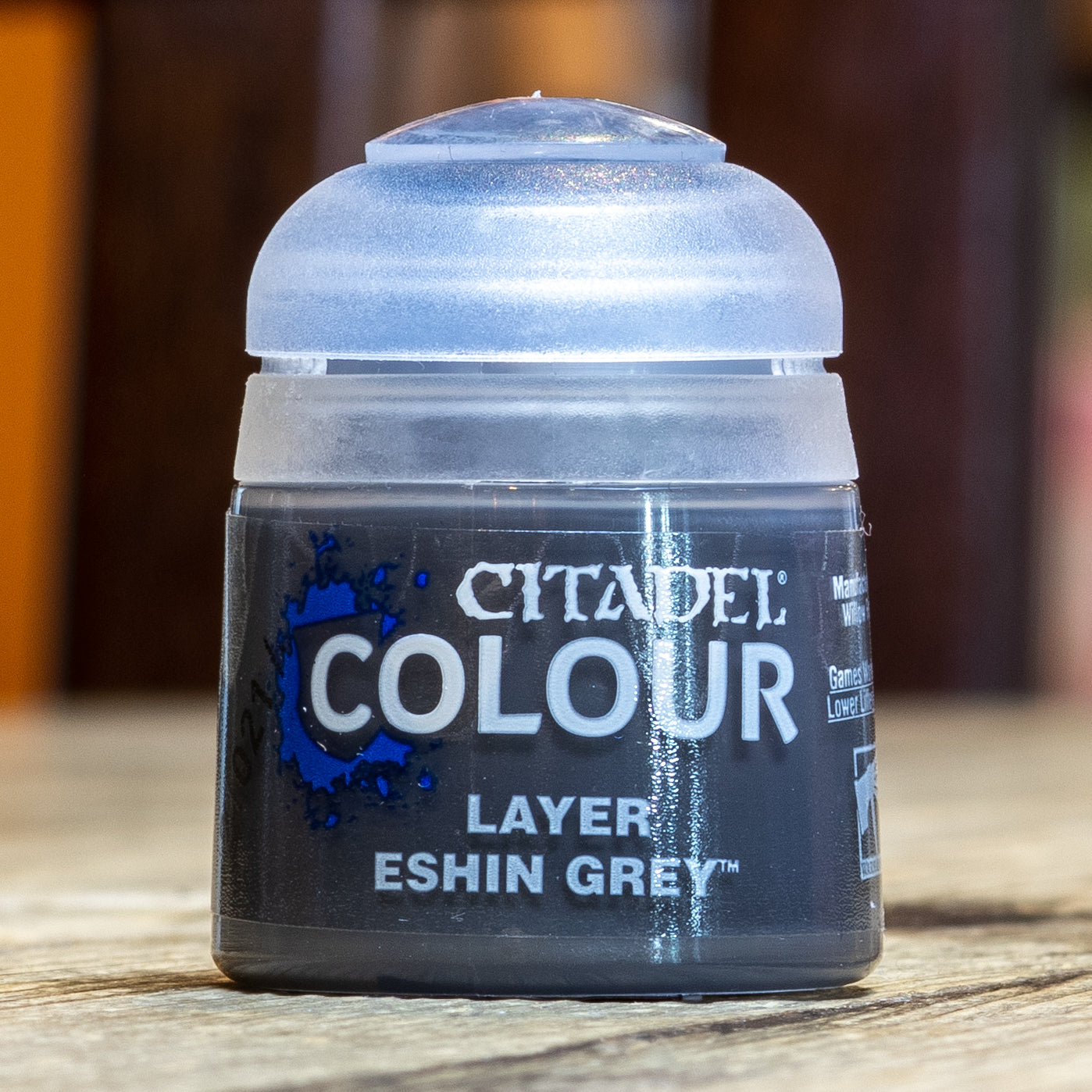 Citadel Layer Paint - Eshin Grey (12ml) By Games Workshop