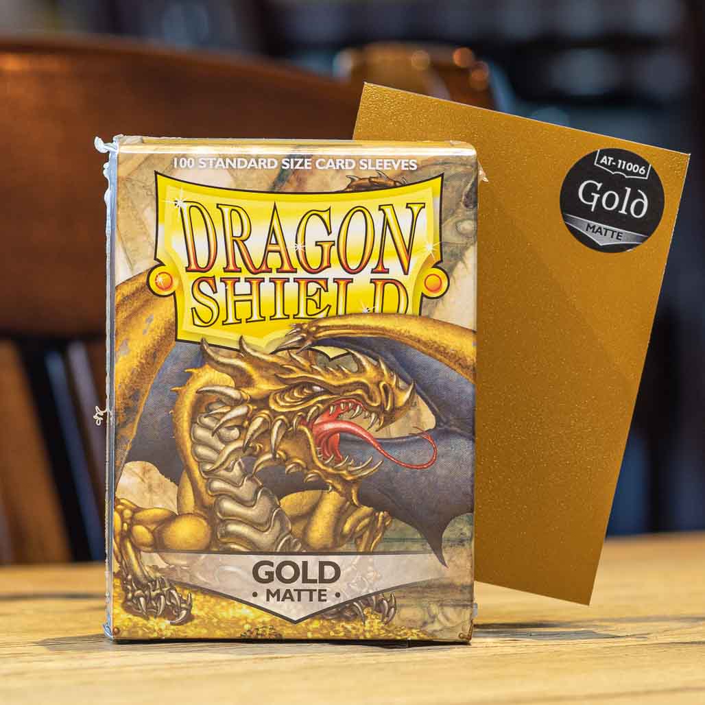 Dragon Shield 100ct Matte - Gold Mox Boarding House Dragon Shield 100ct Matte - Gold Mox Boarding House