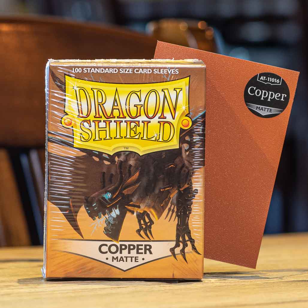 Dragon Shield 100ct Matte - Copper Mox Boarding House Dragon Shield 100ct Matte - Copper Mox Boarding House