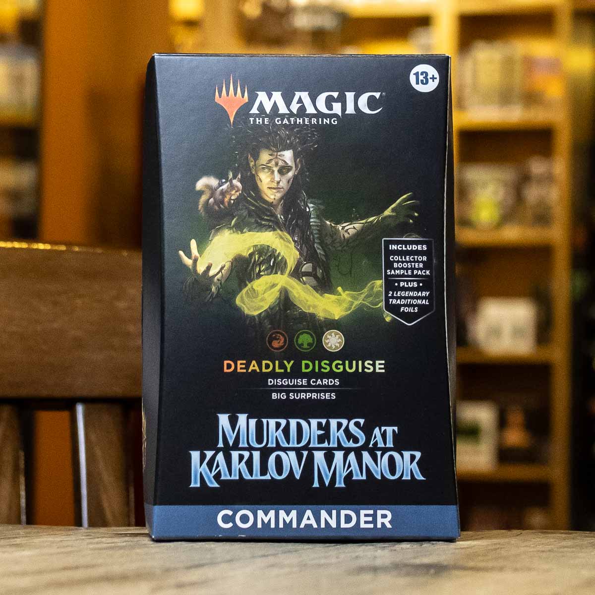 Murders at Karlov Manor Commander Deck - Deadly Disguise Mox Boarding House Murders at Karlov Manor Commander Deck - Deadly Disguise Mox Boarding House