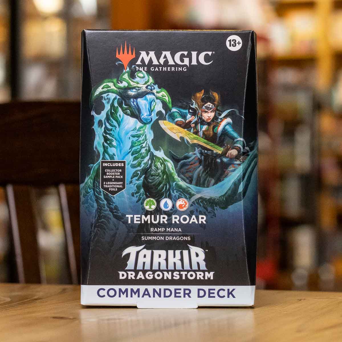 Tarkir: Dragonstorm Commander Deck - Temur Roar Mox Boarding House Tarkir: Dragonstorm Commander Deck - Temur Roar Mox Boarding House