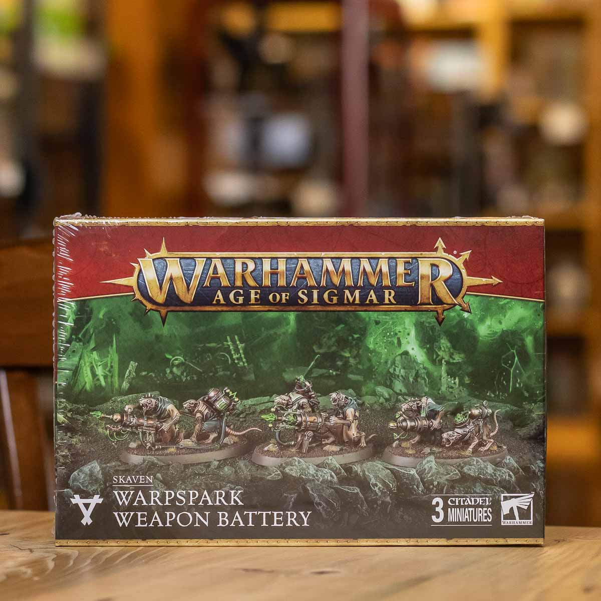 Armée Skaven Warhammer Age Of Sigmar – Warpspark Weapon Battery (Peinte, D'occasion)