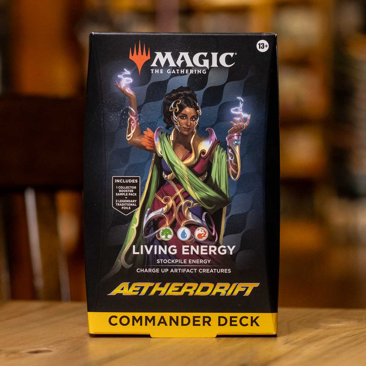Aetherdrift Commander Deck - Living Energy Mox Boarding House Aetherdrift Commander Deck - Living Energy Mox Boarding House