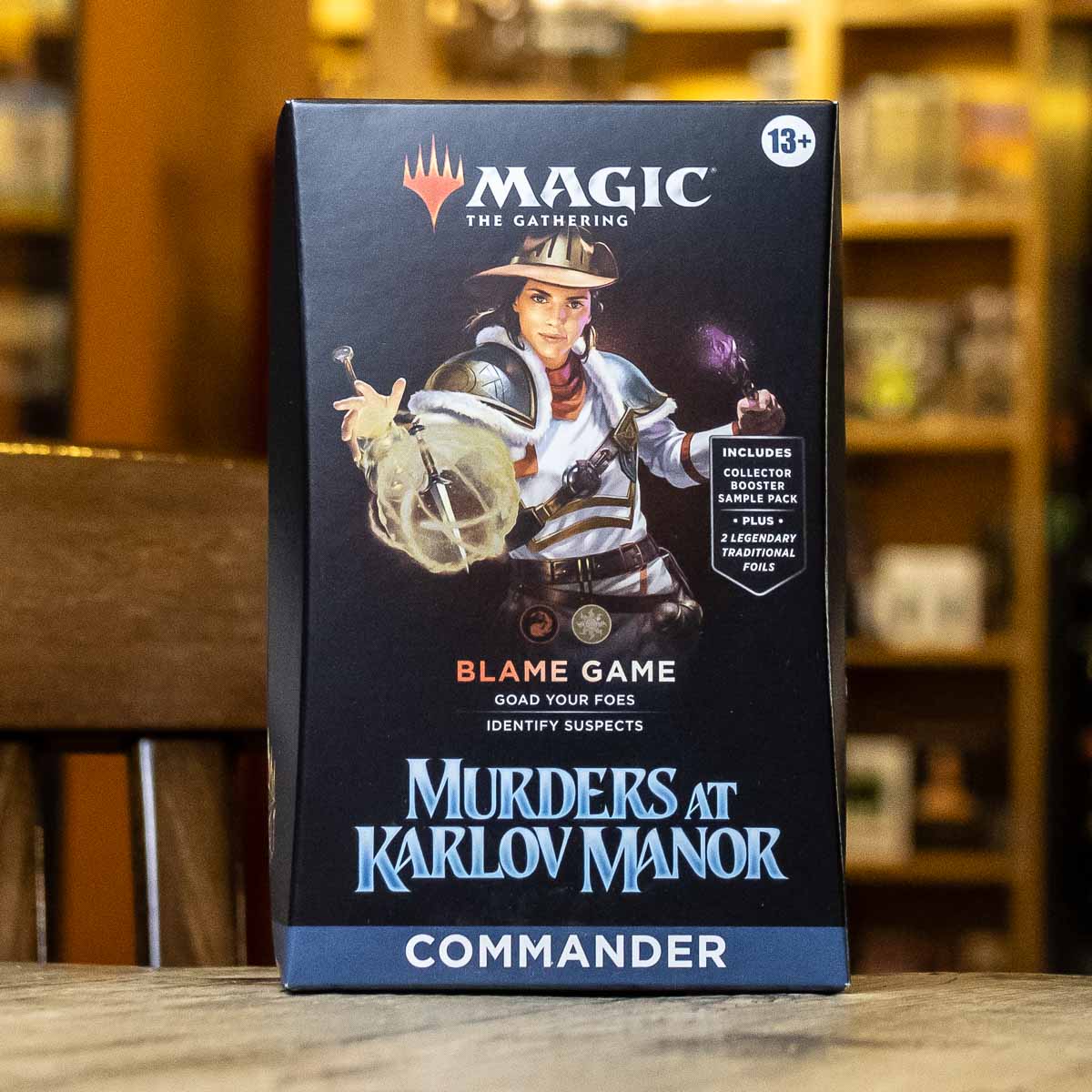Murders at Karlov Manor Commander Deck - Blame Game Mox Boarding House Murders at Karlov Manor Commander Deck - Blame Game Mox Boarding House