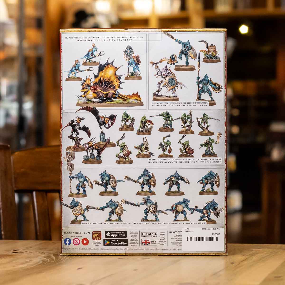 Warhammer AoS - Spearhead: Seraphon - Sunblooded Prowlers