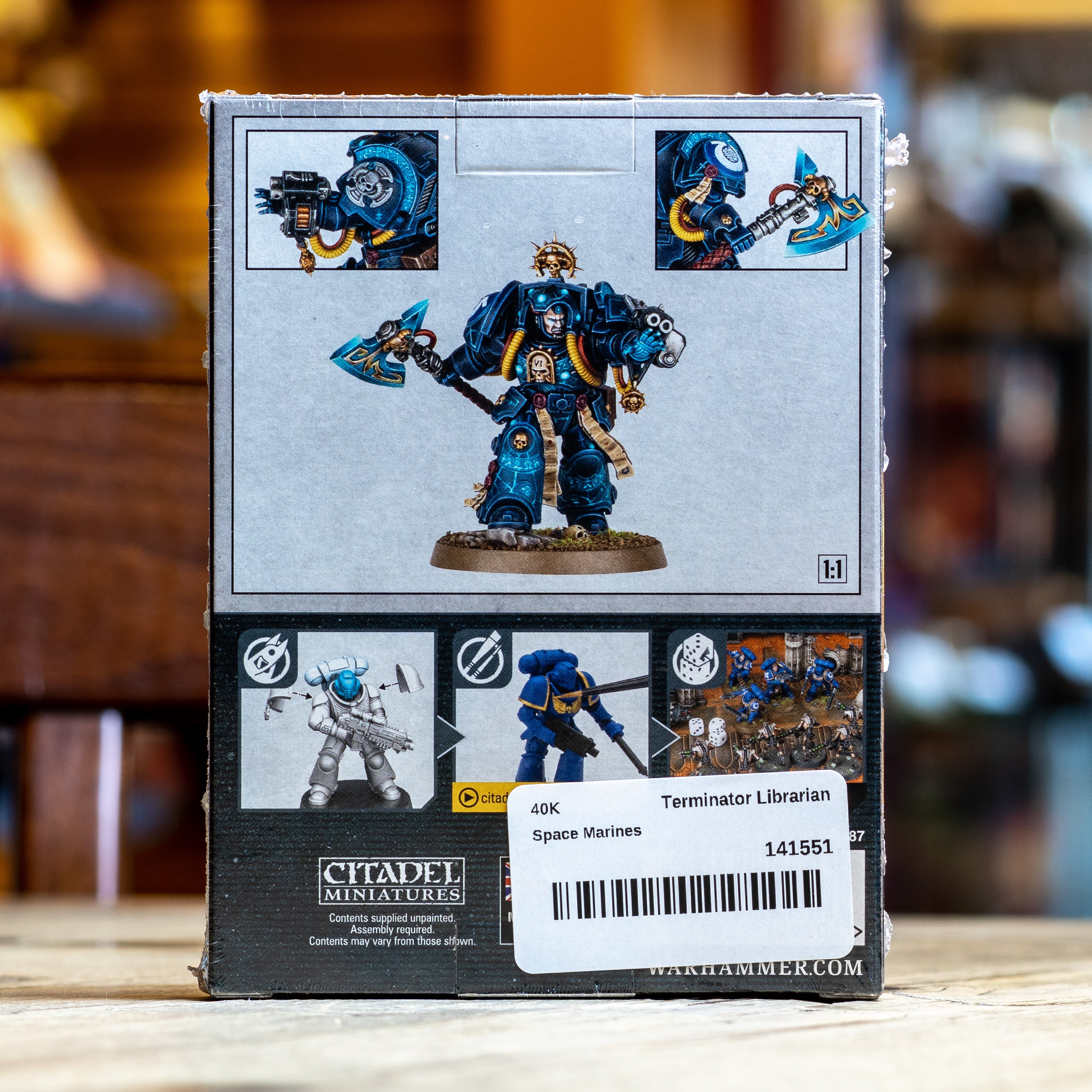 Warhammer 40K - Librarian in Terminator Armour