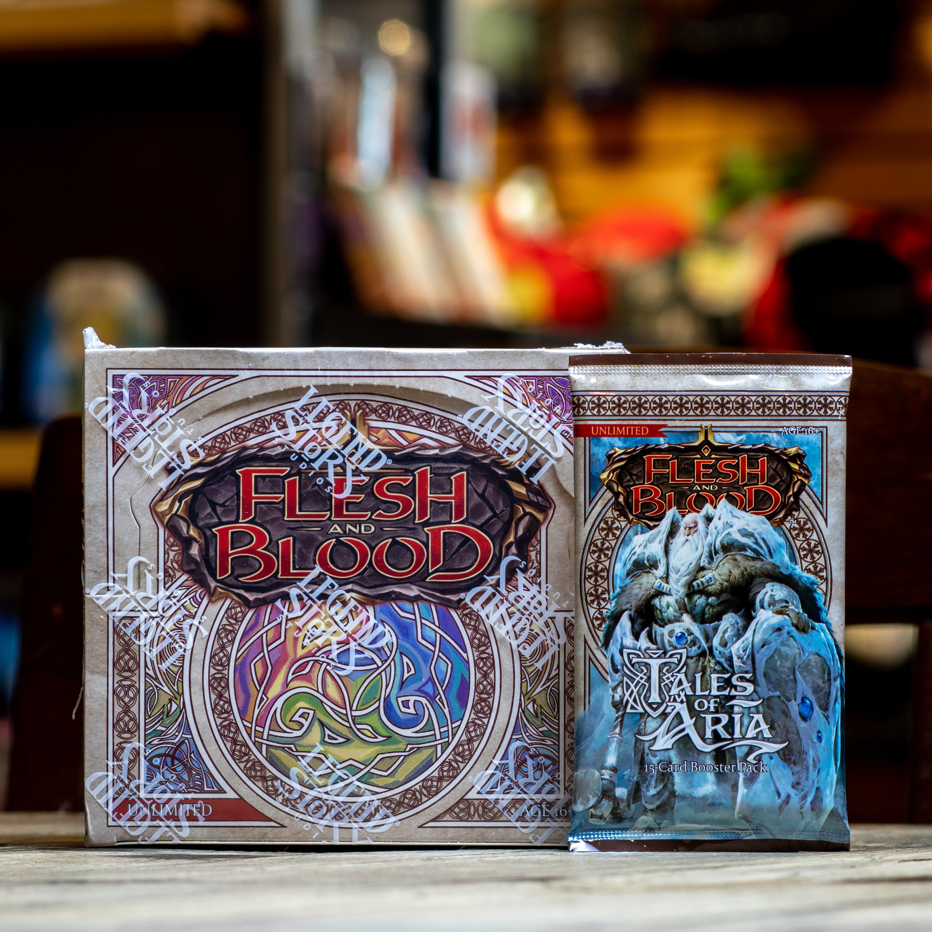 Flesh & Blood TCG - Tales of Aria (Unlimited) Booster Mox Boarding House Flesh & Blood TCG - Tales of Aria (Unlimited) Booster Mox Boarding House