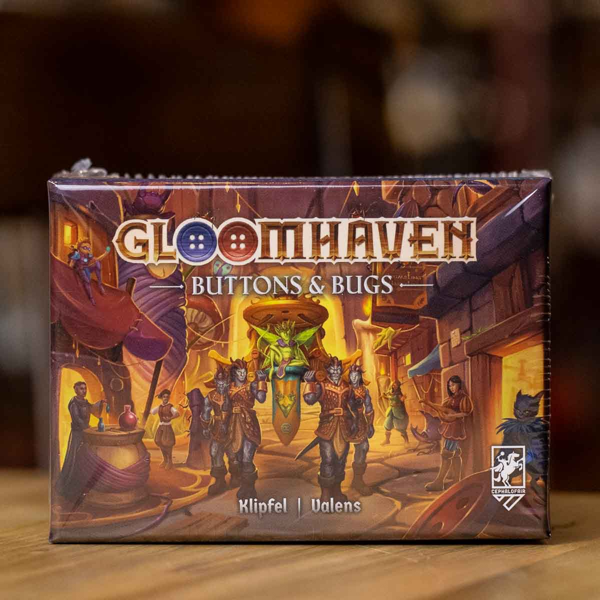 Gloomhaven: Buttons & Bugs – Mox Boarding House