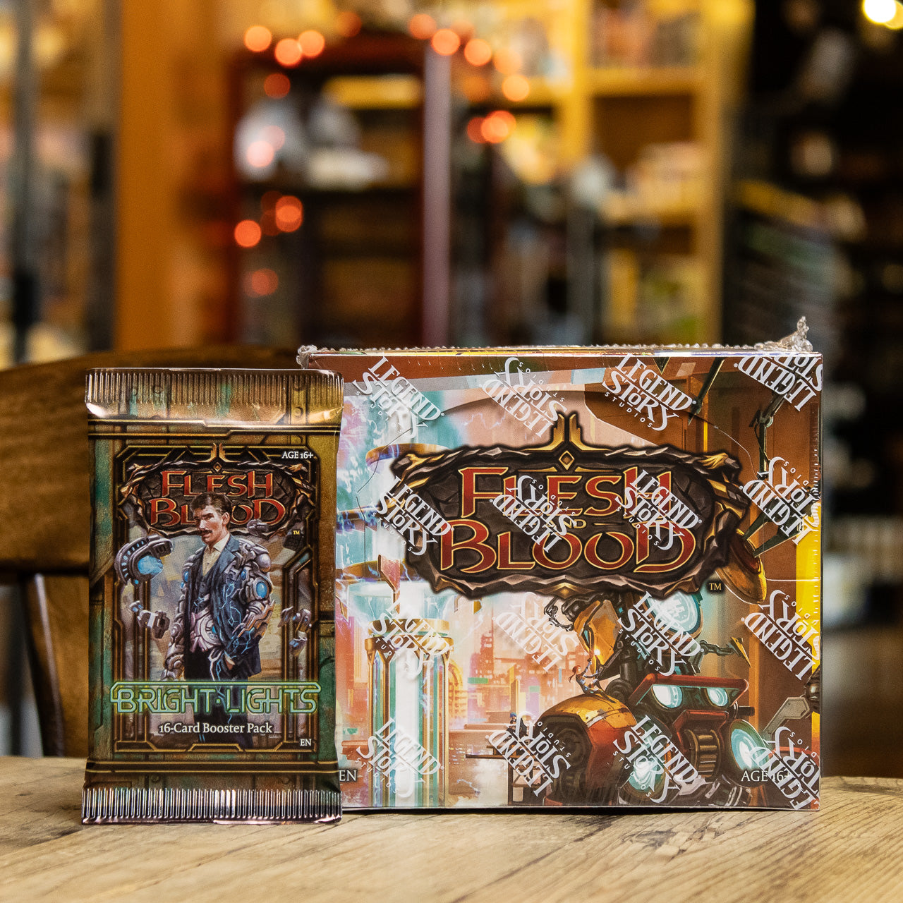 Flesh & Blood TCG - Bright Lights Booster Mox Boarding House Flesh & Blood TCG - Bright Lights Booster Mox Boarding House