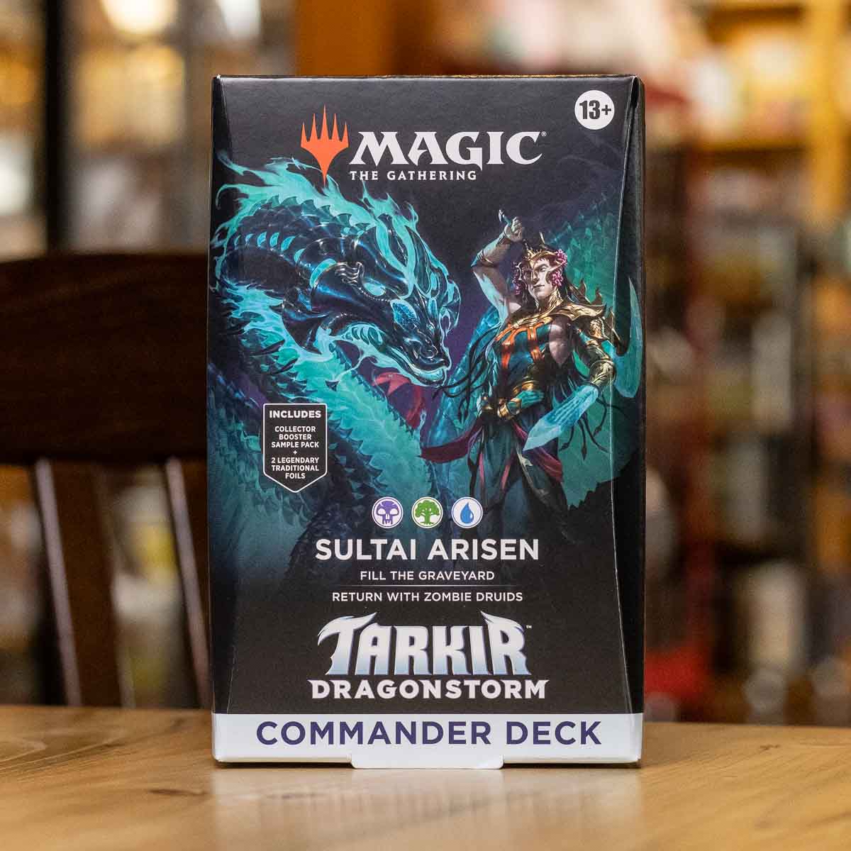 Tarkir: Dragonstorm Commander Deck - Sultai Arisen Mox Boarding House Tarkir: Dragonstorm Commander Deck - Sultai Arisen Mox Boarding House