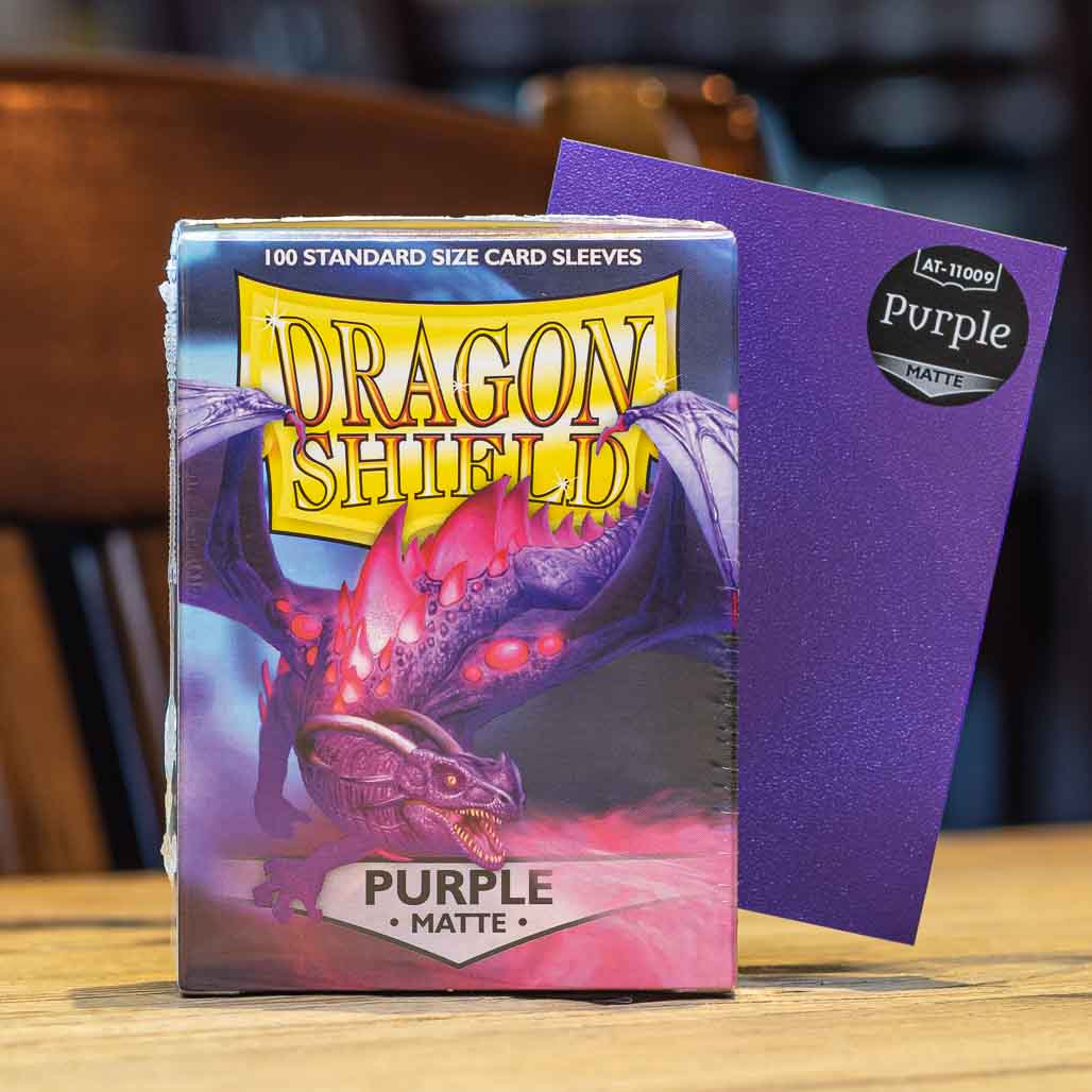 Dragon Shield 100ct Matte - Purple Mox Boarding House Dragon Shield 100ct Matte - Purple Mox Boarding House