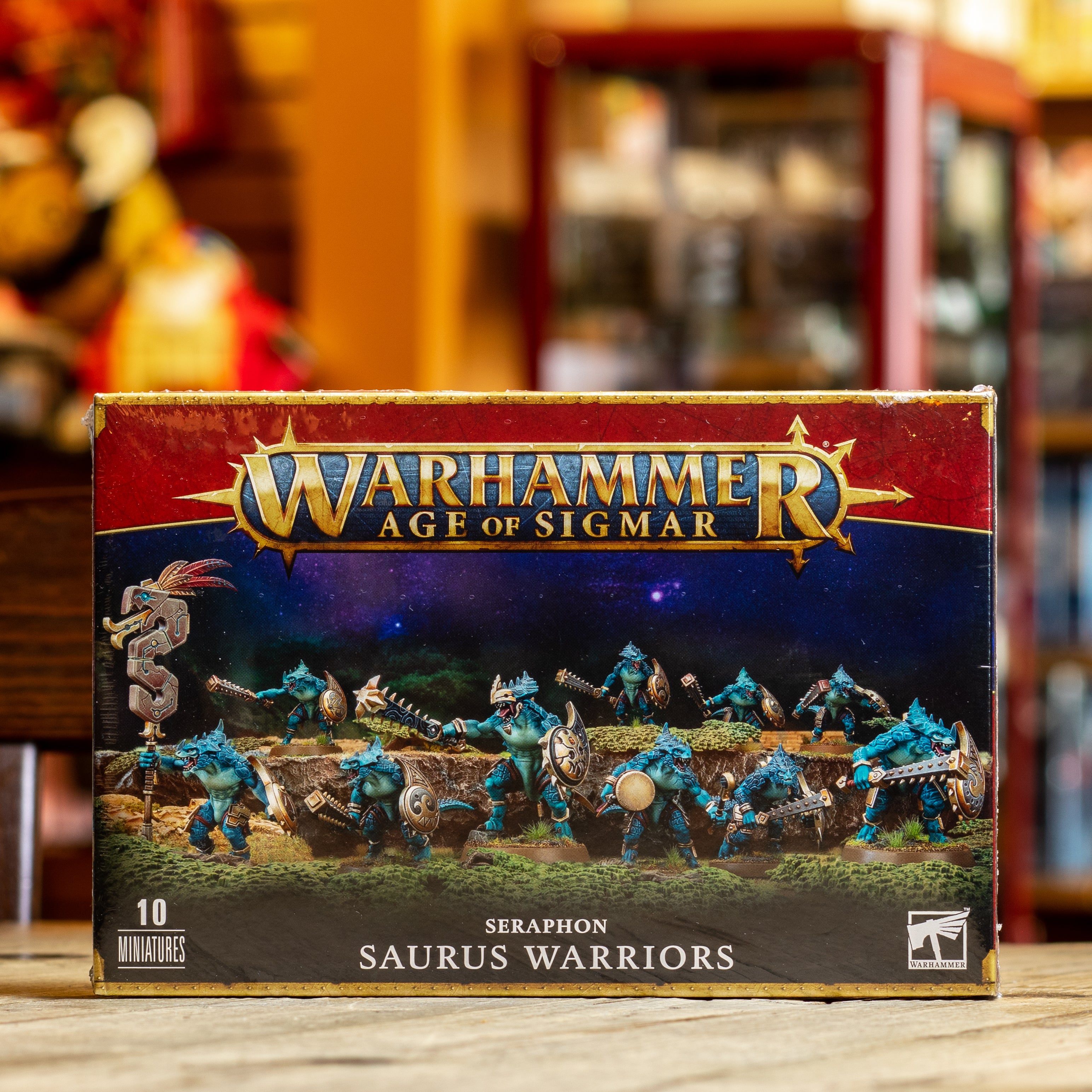 Warhammer AoS - Saurus Warriors – Mox Boarding House