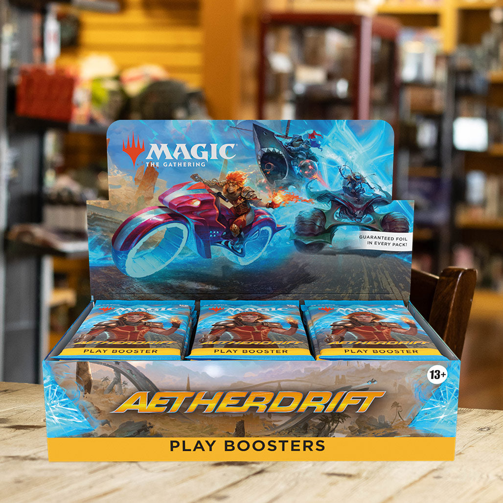 Lorwyn Eclipsed Mtg Magic: The Gathering AETHERDRIFT Play Booster Box - Factory Sealed, Free Shipping Case Wholesale Lorwyn Eclipsed Mtg Magic: The Gathering AETHERDRIFT Play Booster Box - Factory Sealed, Free Shipping Case Wholesale