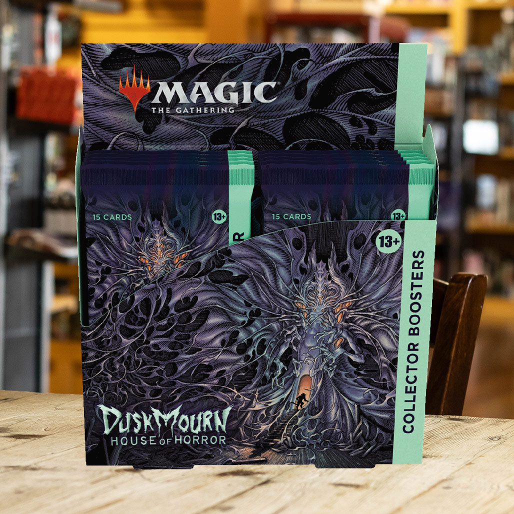Duskmourn: House of Horror Collector Booster Box Mox Boarding House Duskmourn: House of Horror Collector Booster Box Mox Boarding House