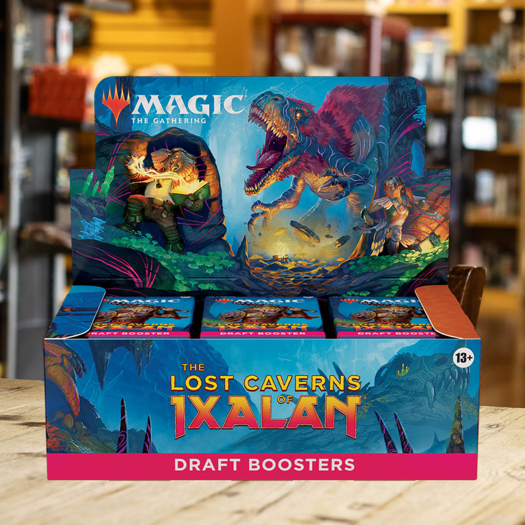 The Lost Caverns of Ixalan Draft Booster Box Mox Boarding House The Lost Caverns of Ixalan Draft Booster Box Mox Boarding House