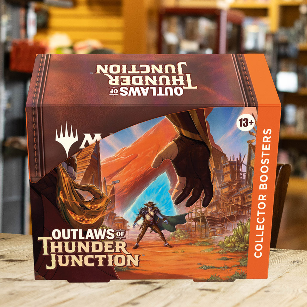 Outlaws of Thunder Junction Collector Booster Box Mox Boarding House Outlaws of Thunder Junction Collector Booster Box Mox Boarding House