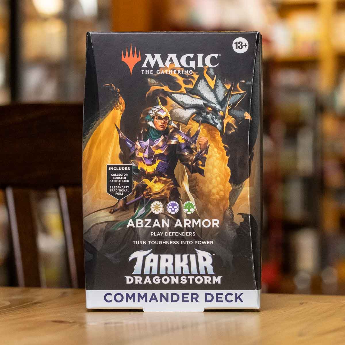 Tarkir: Dragonstorm Commander Deck - Abzan Armor Mox Boarding House Tarkir: Dragonstorm Commander Deck - Abzan Armor Mox Boarding House