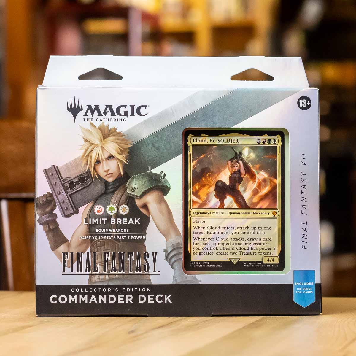 MTG×FF Commander Deck LIMIT BREAK Wizards of the Coast, Magic The Gathering Final Fantasy VII