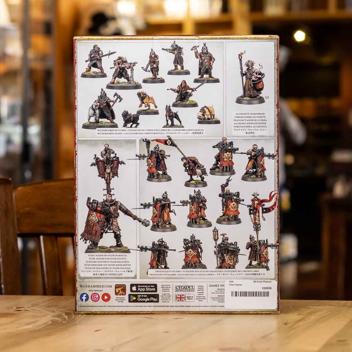 Warhammer AoS - Spearhead: Cities of Sigmar - Fusil-Platoon