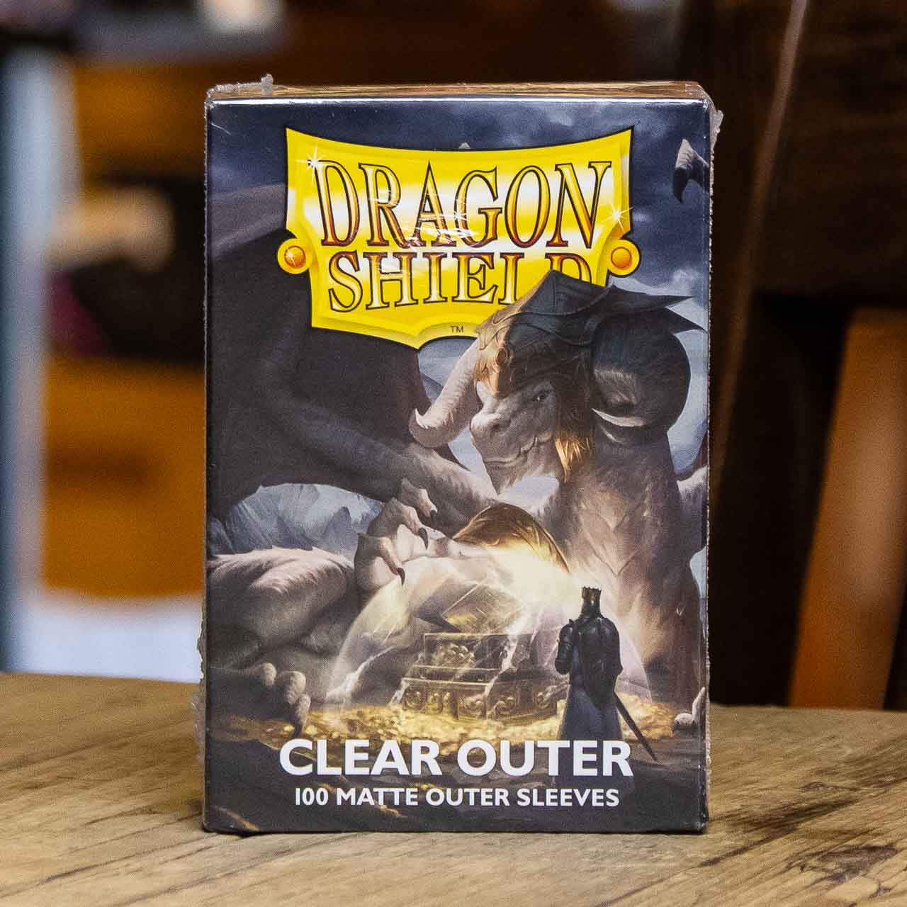 Dragon Shield 100ct Matte - Clear Outer Sleeves Mox Boarding House Dragon Shield 100ct Matte - Clear Outer Sleeves Mox Boarding House