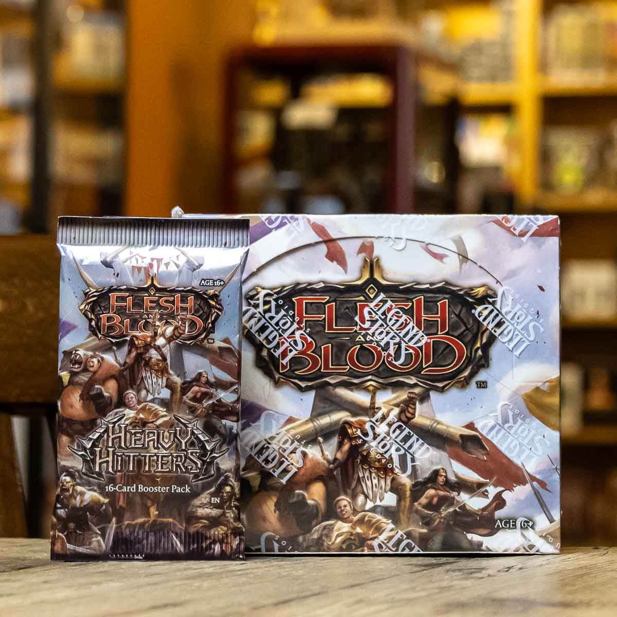Flesh & Blood TCG - Heavy Hitters Booster Mox Boarding House Flesh & Blood TCG - Heavy Hitters Booster Mox Boarding House