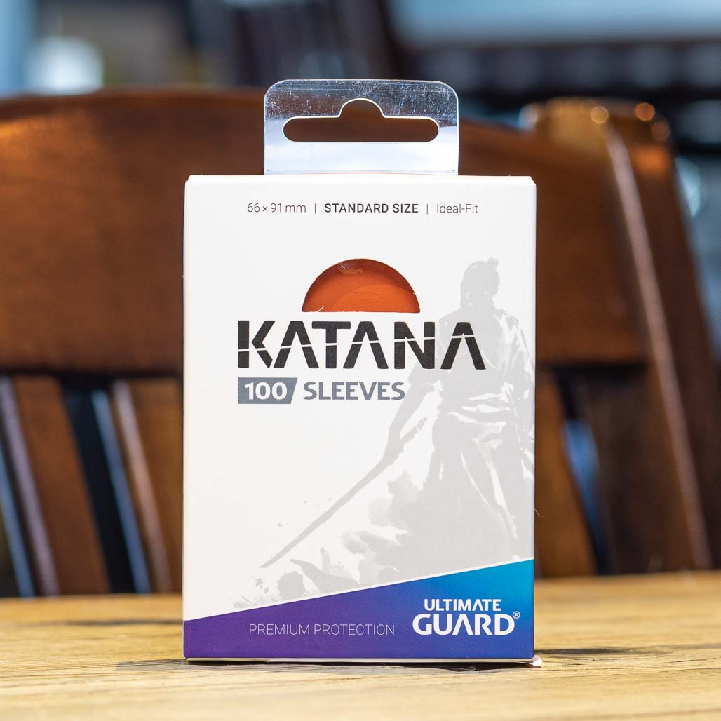 Ultimate Guard: 100ct Katana Sleeves - Orange Mox Boarding House Ultimate Guard: 100ct Katana Sleeves - Orange Mox Boarding House