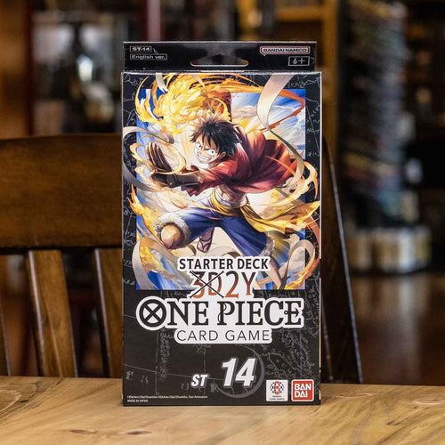 st 14 3d2y starter deck 14 for one piece tcg Deck Types:Draconic Destruction such as Haredas and dog One Piece OP-13 Carrying