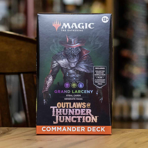 grand larceny mtg commander deck Outlaws of Thunder Junction Each Outlaws of Thunder Price Updates As Prices Card type:Foil doodle lorcana collector