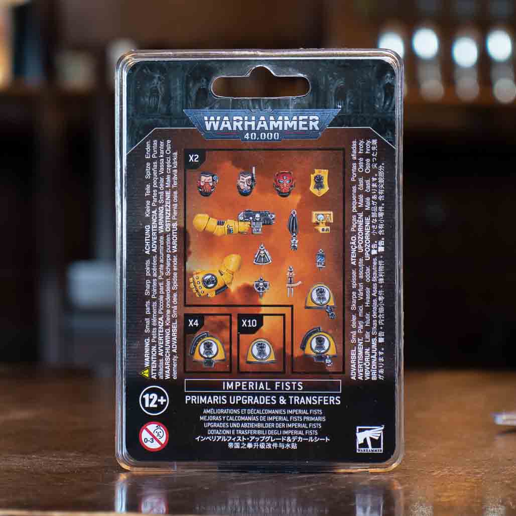 Warhammer 40K - Imperial Fists Primaris Upgrades & Transfers