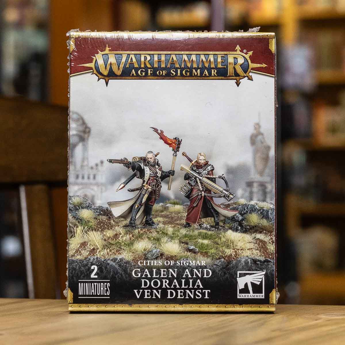 Warhammer Age Of Sigmar – Galeno & Doralia Ven Denst – Cacciatori Di Streghe – Kit Plastica 18 Pezzi