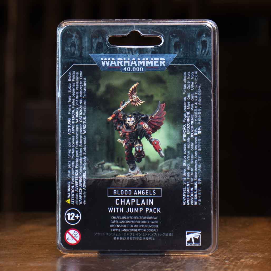 Warhammer 40K - Chaplain with Jump Pack