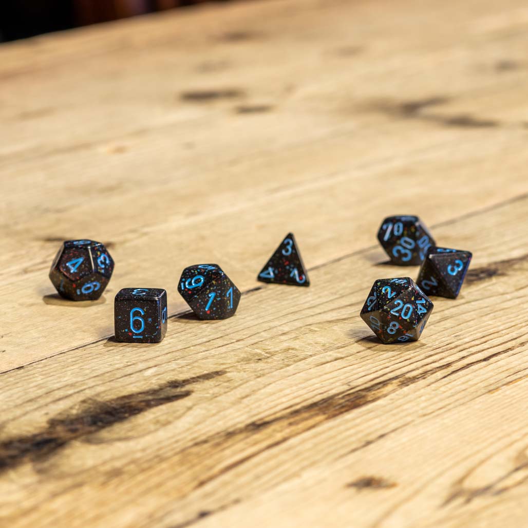 Chessex #25338 - Speckled Blue Stars Polyhedral (7ct)