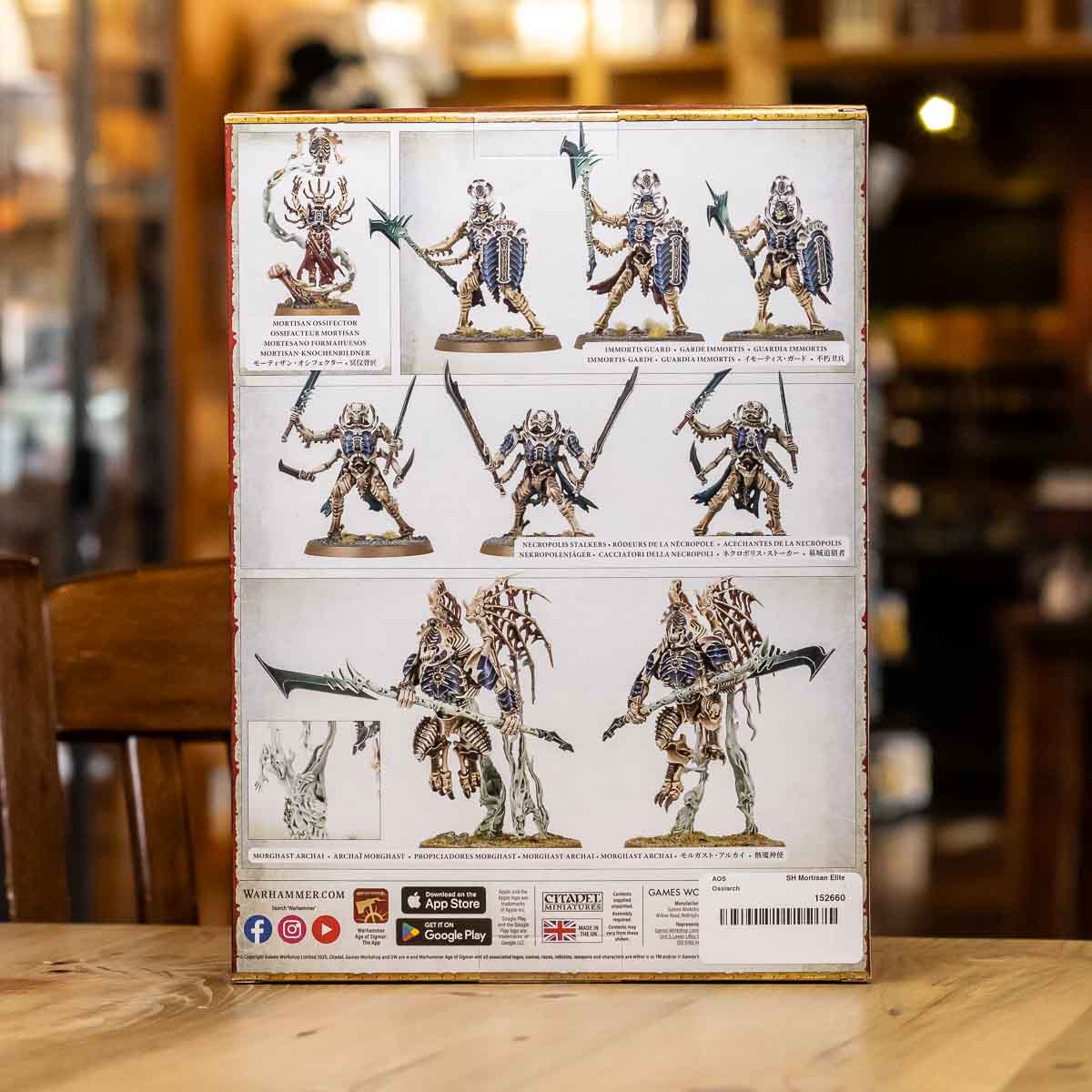 Warhammer AoS - Spearhead: Ossiarch Bonereapers - Mortisan Elite