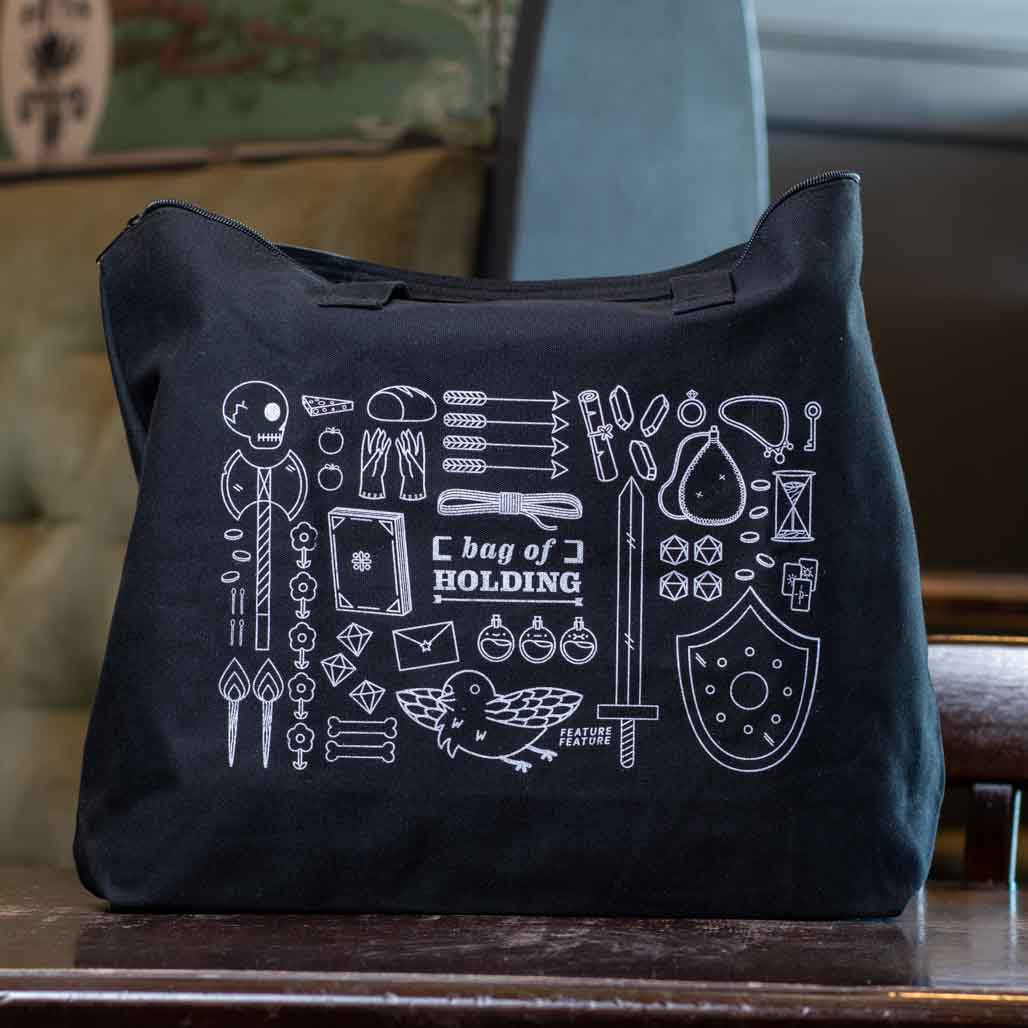 Black Bag of Holding Tote by DBL Feature