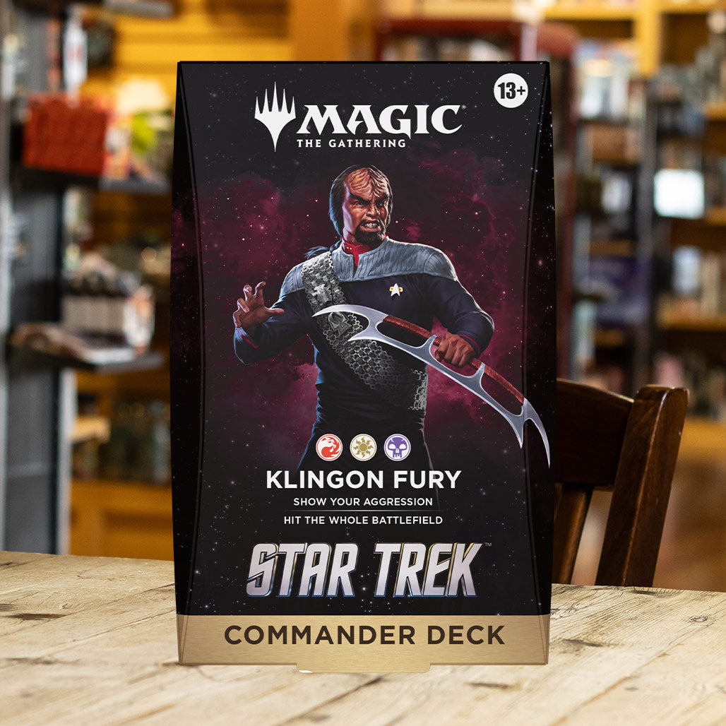 Star Trek Commander Deck - Klingon Fury (Available on 11/6)