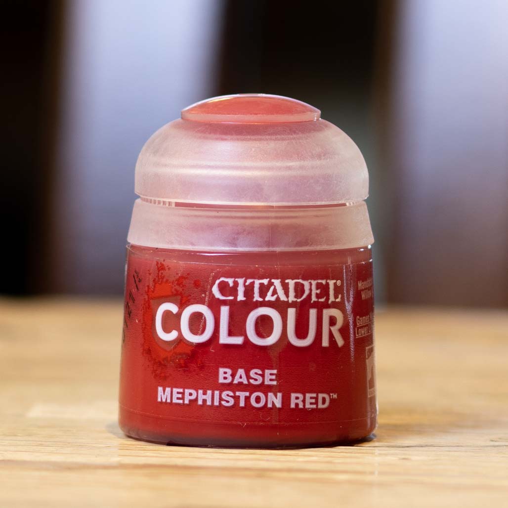 Citadel Base: Mephiston Red