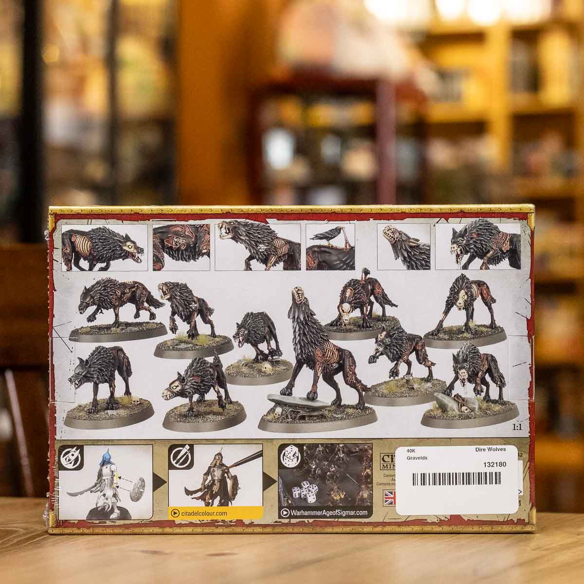 Aos Wolves Warhammer AoS - Dire Wolves – Mox Boarding House