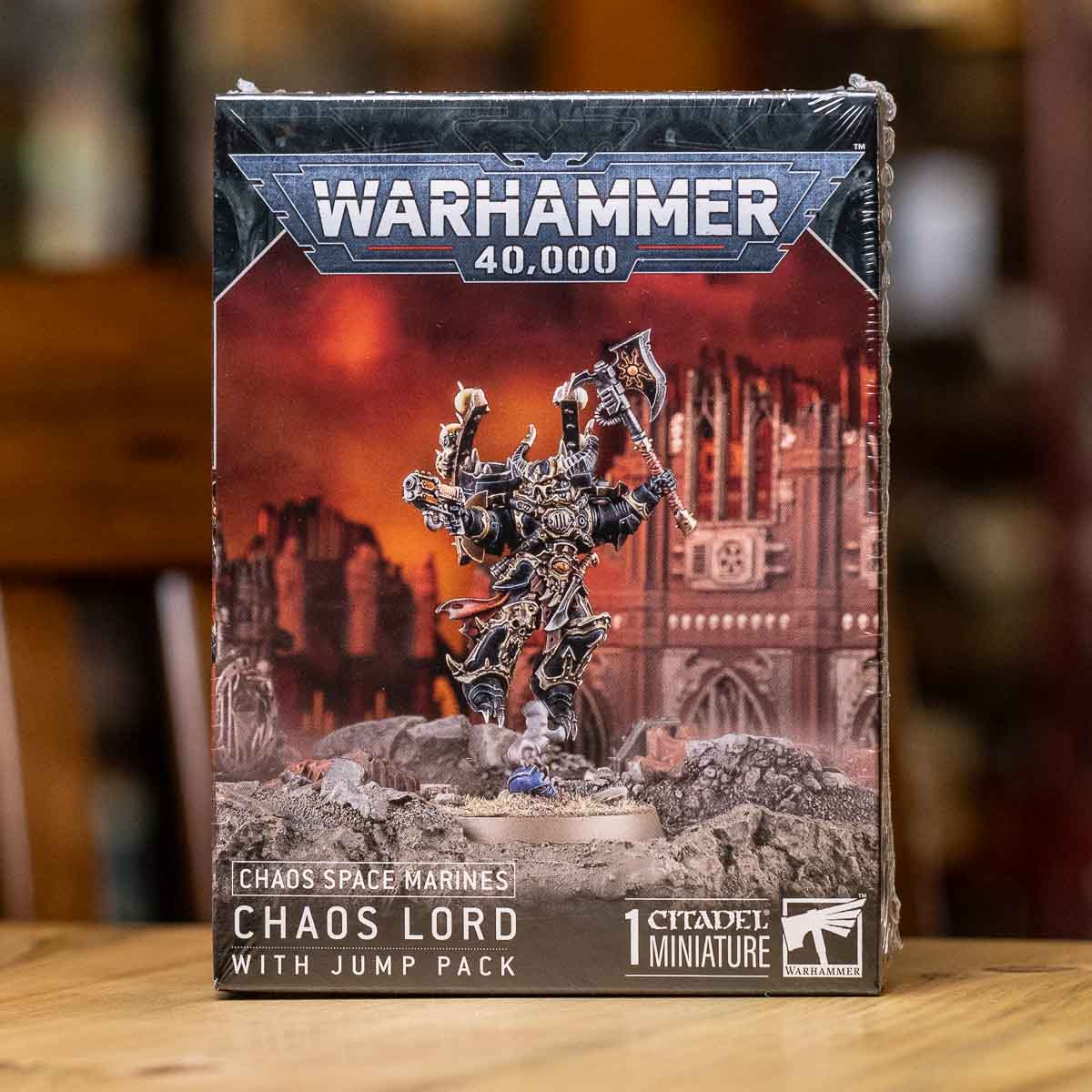 Warhammer 40K - Chaos Lord with Jump Pack