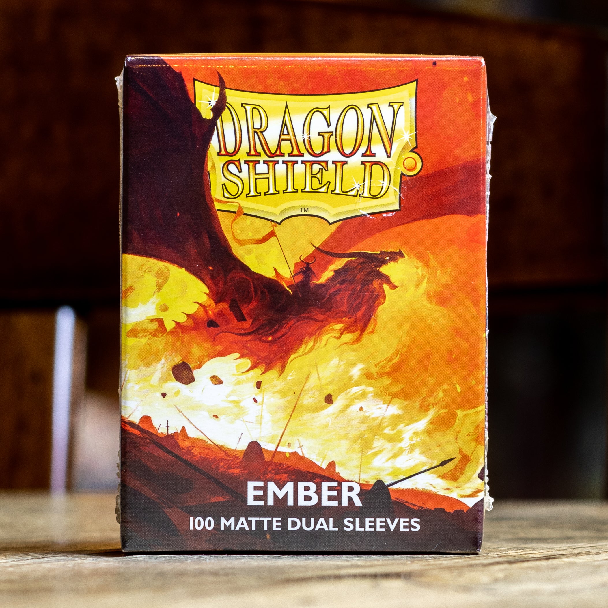 Dragon Shield 100ct Dual Matte - Ember