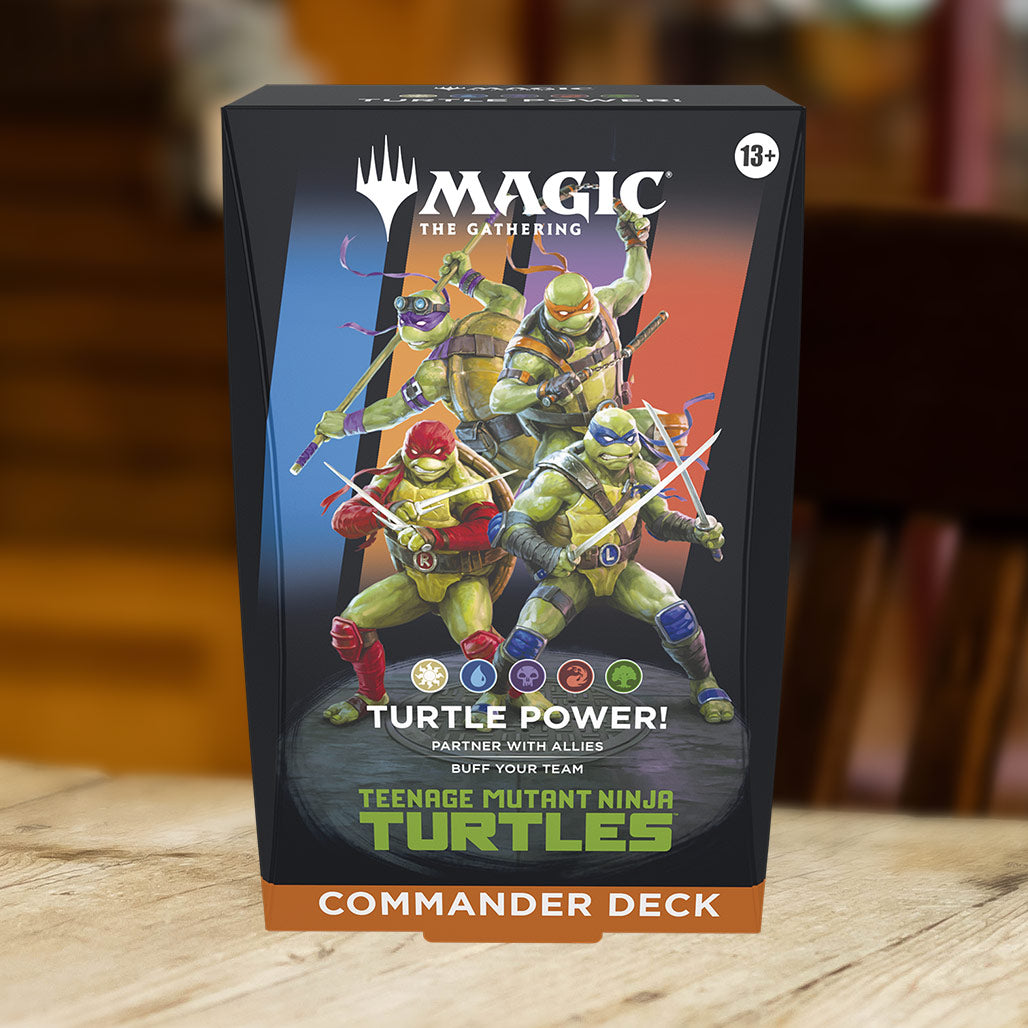 Teenage Mutant Ninja Turtles Commander Deck - Turtle Power (Available on 2/27)
