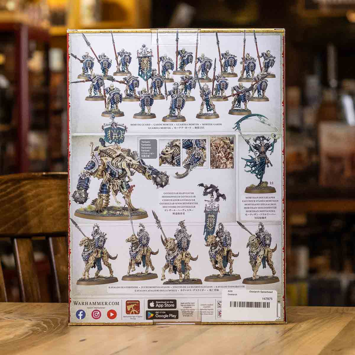 Warhammer AoS - Spearhead: Ossiarch Bonereapers