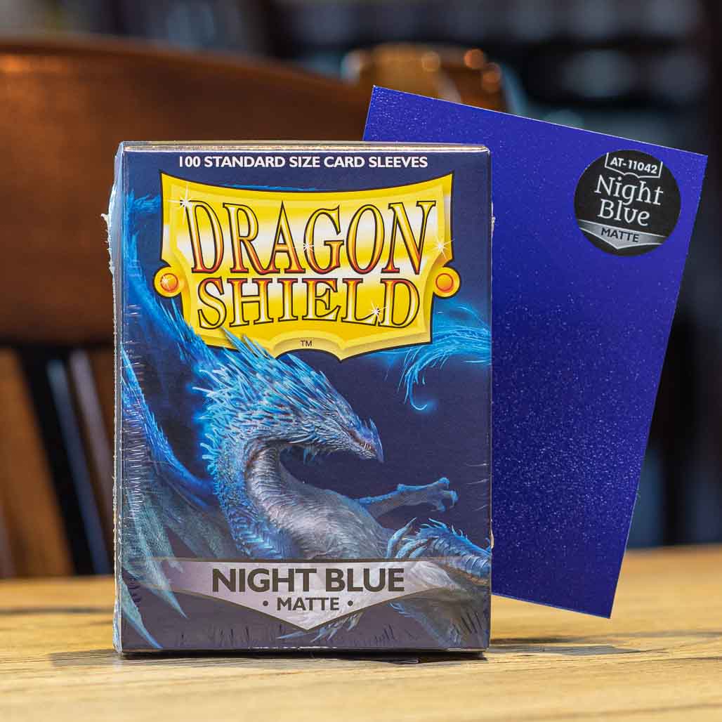 Dragon Shield 100ct Matte - Night Blue