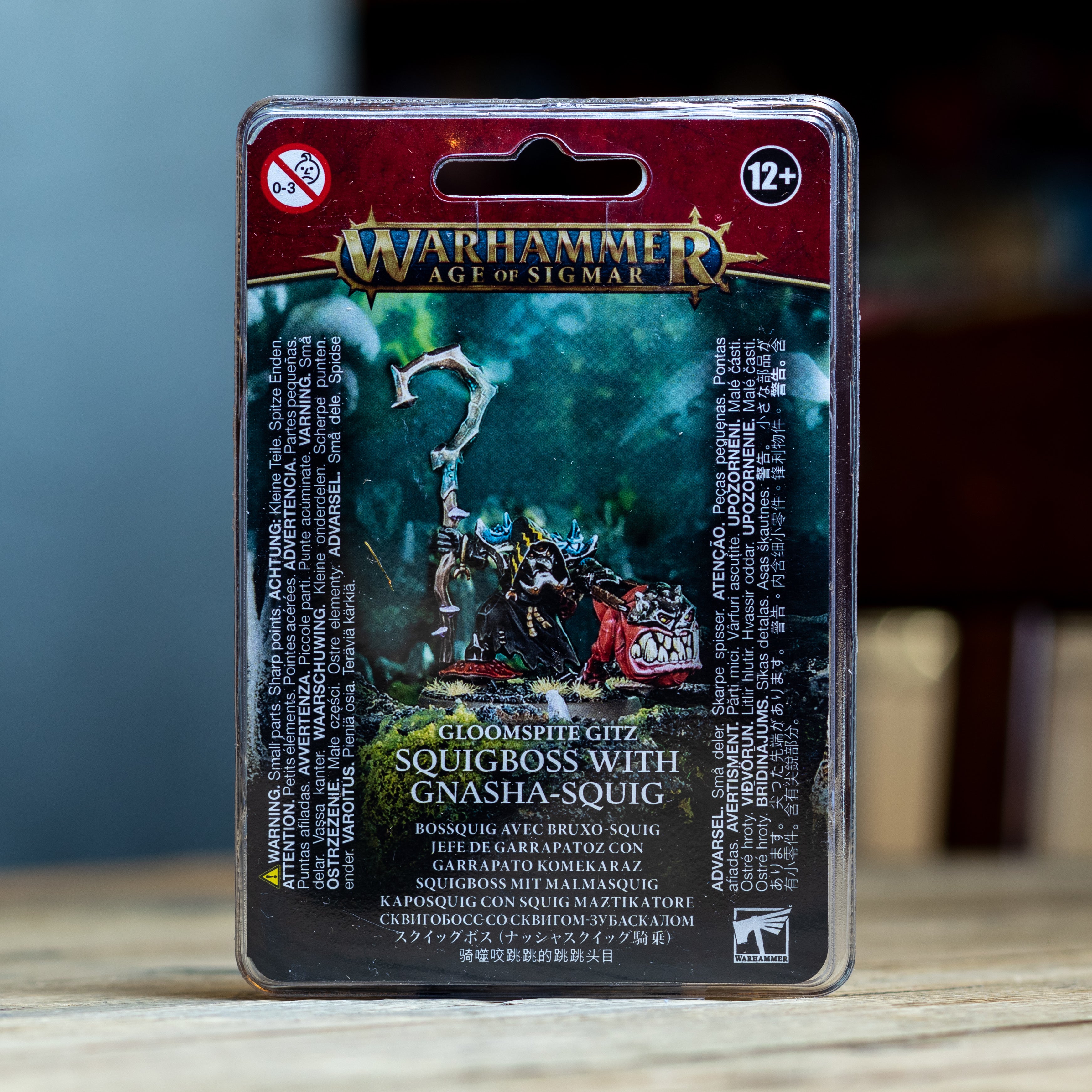 Warhammer AoS - Squigboss with Gnasha-Squig