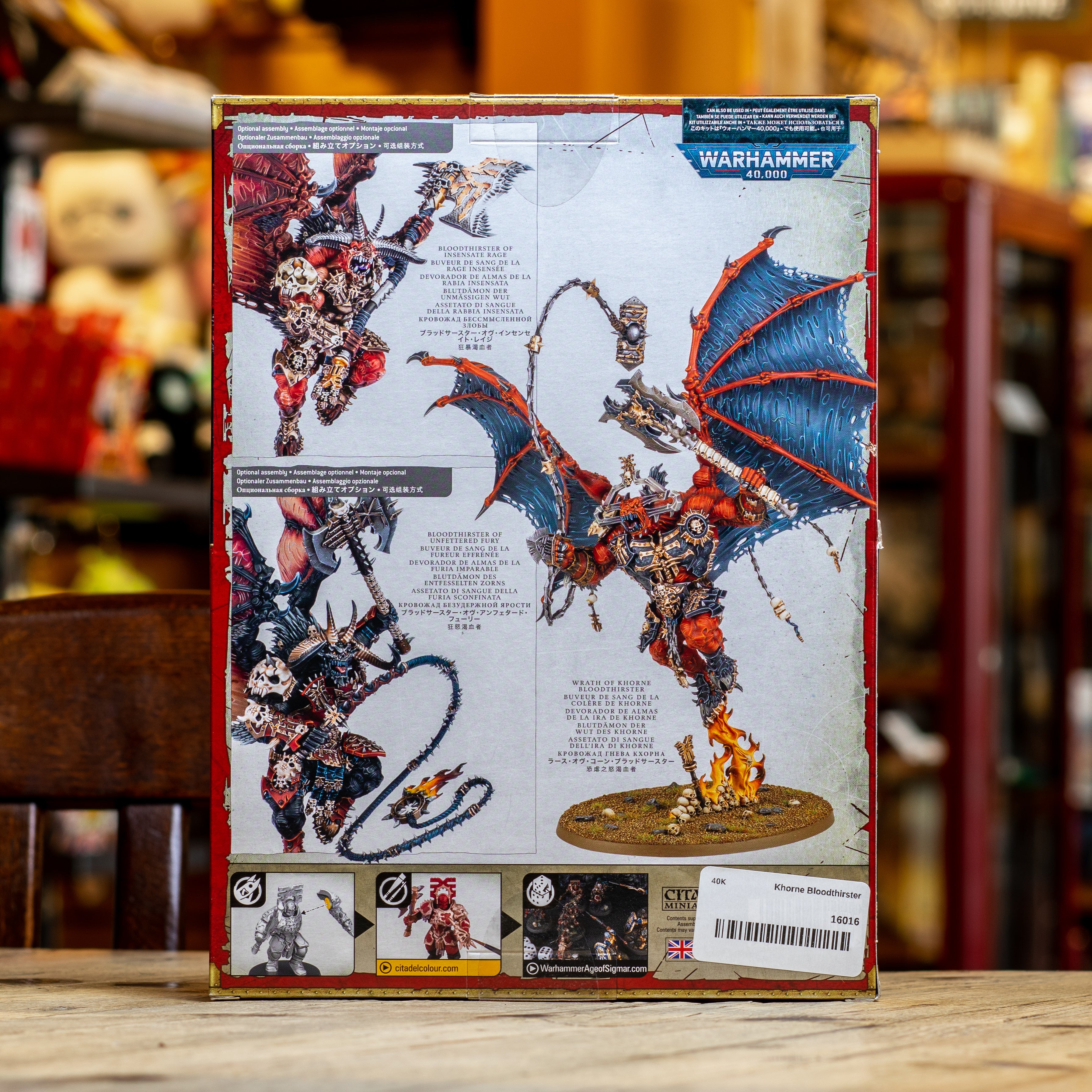 Warhammer 40K/AoS - Bloodthirster – Mox Boarding House