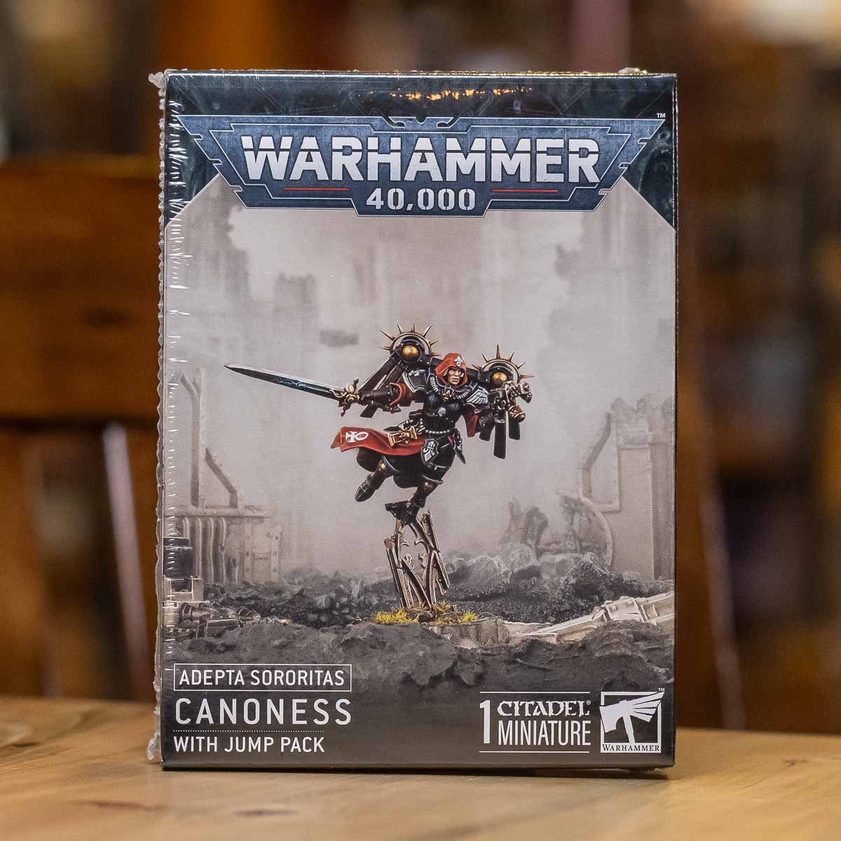 Warhammer 40K - Canoness with Jump Pack