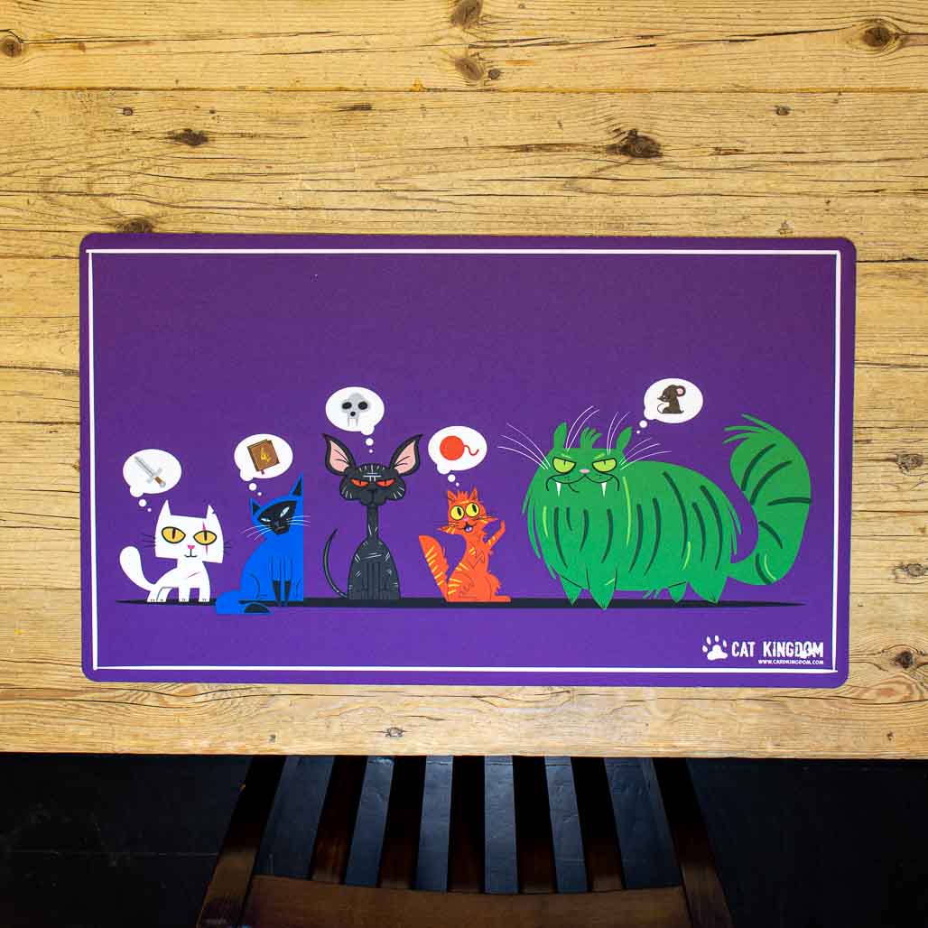 CK MFH Custom Playmat - MANA CATS